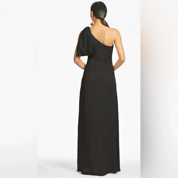 Sachin & Babi One Shoulder Bow Gown - Picture 2 of 7